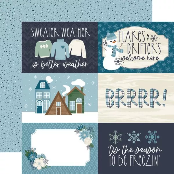 Echo Park Snowed In 12x12 inch collection kit 1