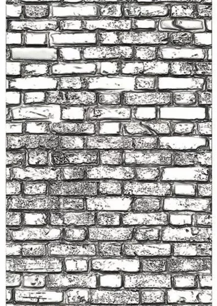 Mini Brickwork 3D Embossing Folder von Tim Holtz by Sizzix 1