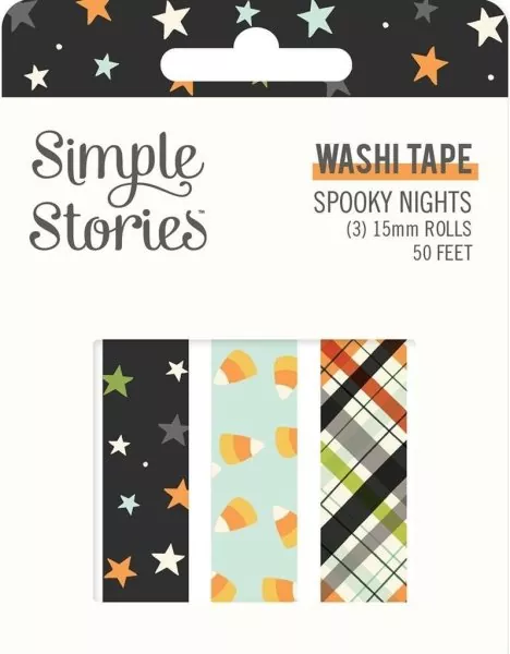 Simple Stories washi tape Spooky Nights