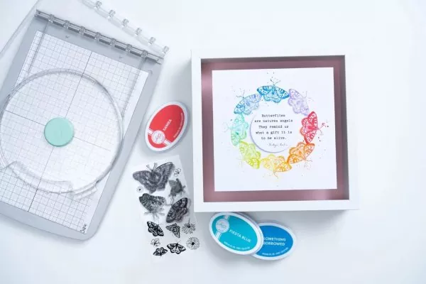Nature Butterflies Clear Stamps Sizzix 2