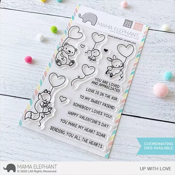 Up With Love Clear Stamps Mama Elephant