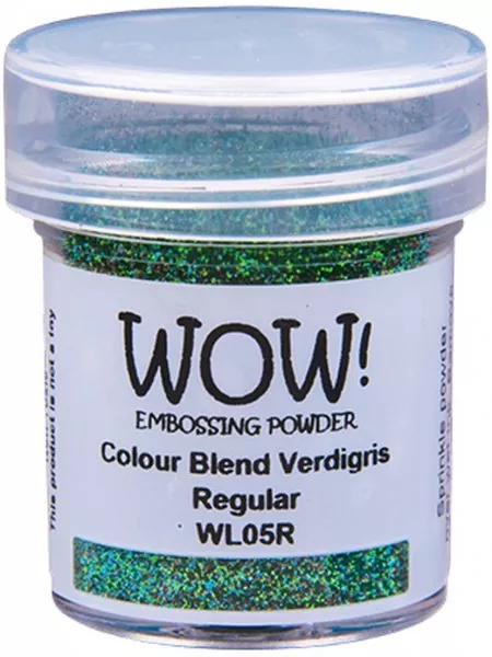 wow embossing powder Colour Blend Verdigris