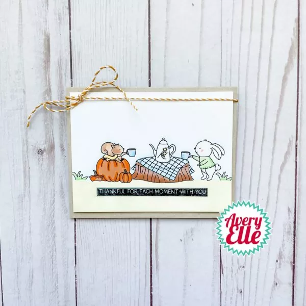 Fall Picnic avery elle clear stamps