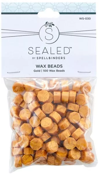 Wax Seal Beads Set Gold Siegelwachs Spellbinders