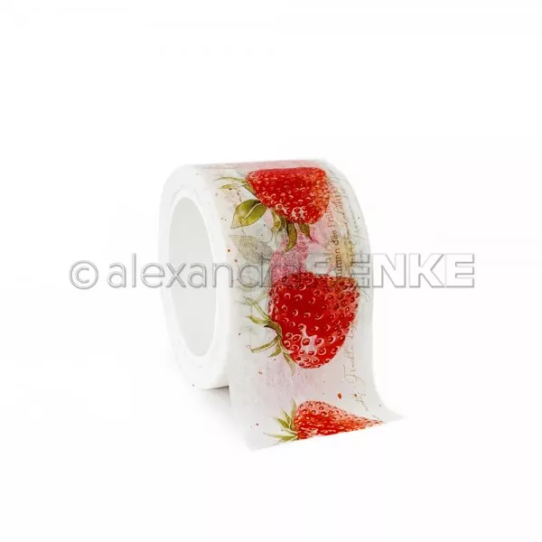 WT AR C0024 Erdbeeren Washi Tape Alexandra Renke