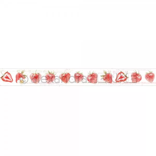 WT AR C0024 Erdbeeren Washi Tape Alexandra Renke 1