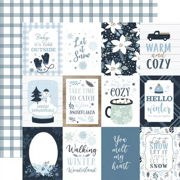 Echo Park Winter 12x12 inch collection kit 1