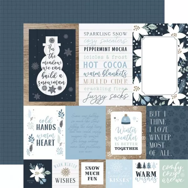 Echo Park Winter 12x12 inch collection kit 3