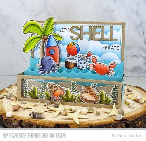 Island Shell-ebration Stanzen My Favorite Things Projekt 2