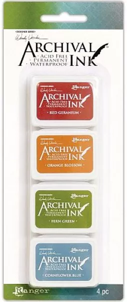 archival ink pads mini kit4 wendy vecchi ranger