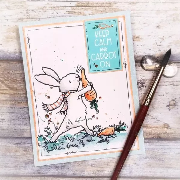 Carrot On Clear Stamps Colorado Craft Company by Anita Jeram 4