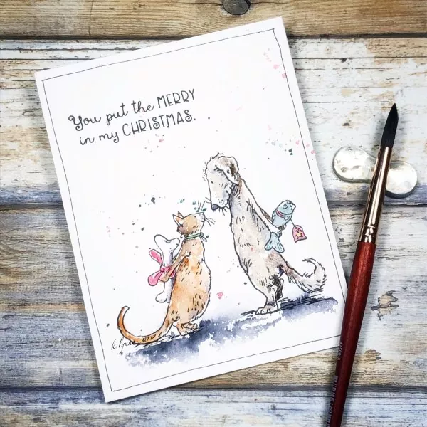 Gift Exchange Clear Stamps Colorado Craft Company by Anita Jeram 1