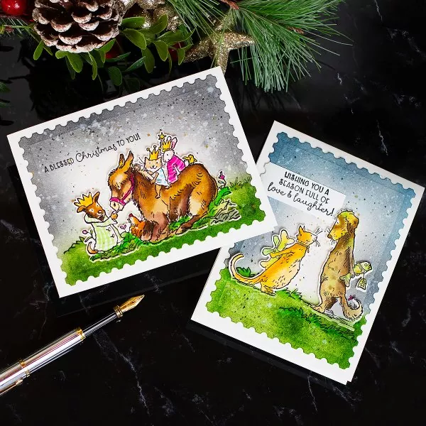 Three Kings Clear Stamps Colorado Craft Company by Anita Jeram 2