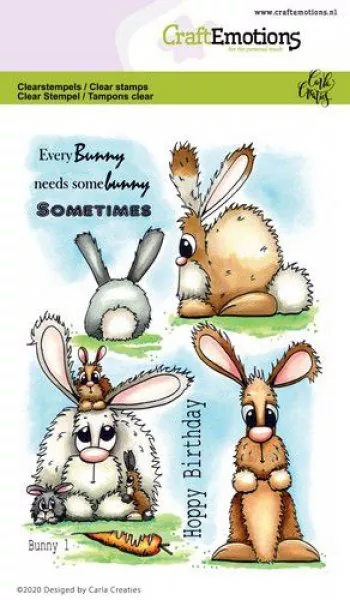 craftemotions clearstamps a6 bunny 1 carla creaties