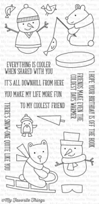 CS 152 my favorite things clear stamps cooler with you