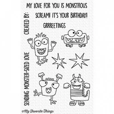 cs 262 my favorite things clear stamps monster sized