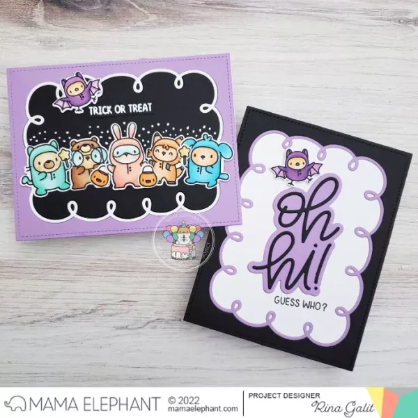 Costumed Cuties Clear Stamps Mama Elephant 1