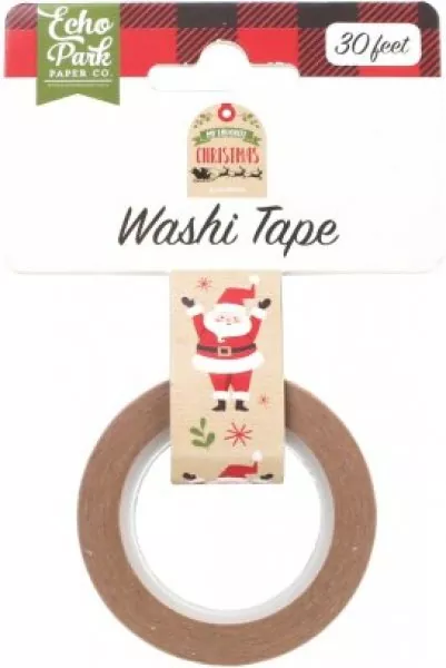 echo park washi tape celebrate santa 1