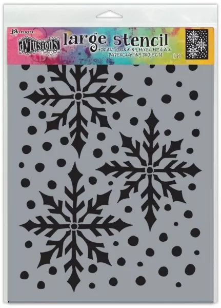 Dylusions Ice Queen Large Stencil Ranger
