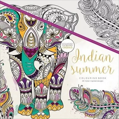 indian summer colouring book kaisercraft