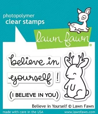 believe in yourself stamps lawn fawn