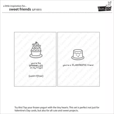 lf1551 lawn fawn clear stamps sweet friends example3