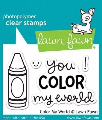 colormyworld clearstamps Lawn Fawn