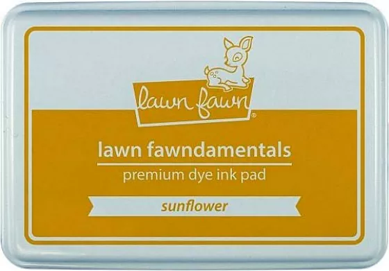 sunflower dyeinkpad Lawn Fawn