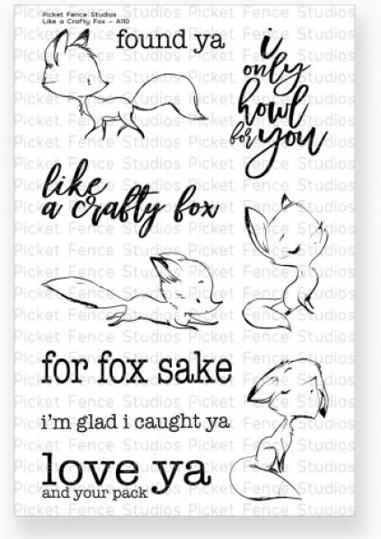 likeacraftyfoxA114 picket fence studios clearstamps