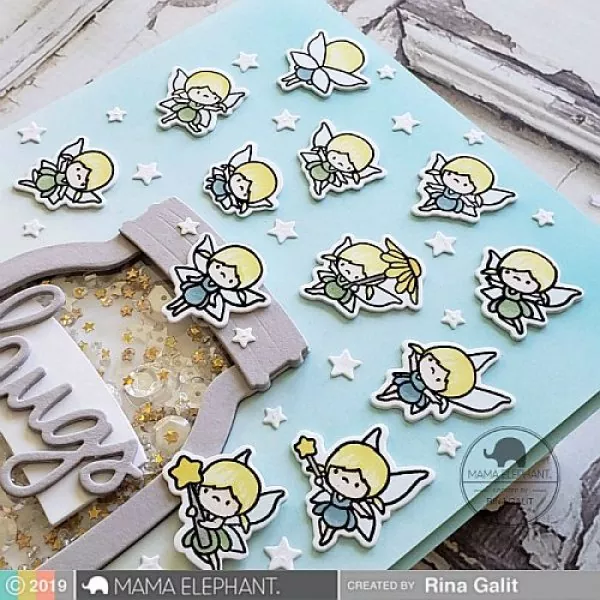 little fairy agenda mama elephant clear stamps stempel 21