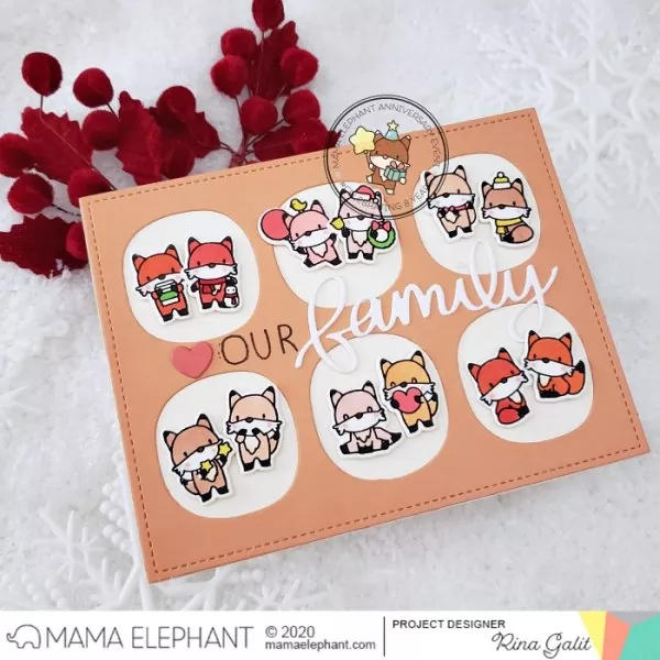 Little Fox Agenda Clear Stamps Mama Elephant 1
