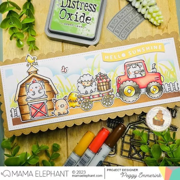 Little Agenda Farm Stanzen Creative Cuts Mama Elephant 2