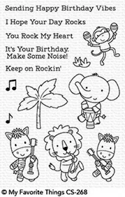 mft cs268 junglevibes clear stamps my favorite things