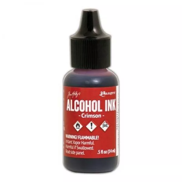 ranger alcohol ink 15 ml crimson tal59417 tim holtz