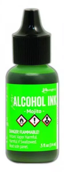ranger alcohol ink ink 15 ml mojito tal70207 tim holtz