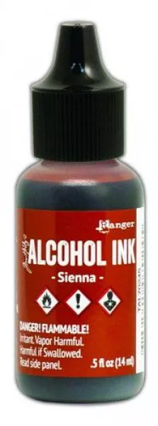 ranger alcohol ink ink 15 ml sienna tal70245 tim holtz