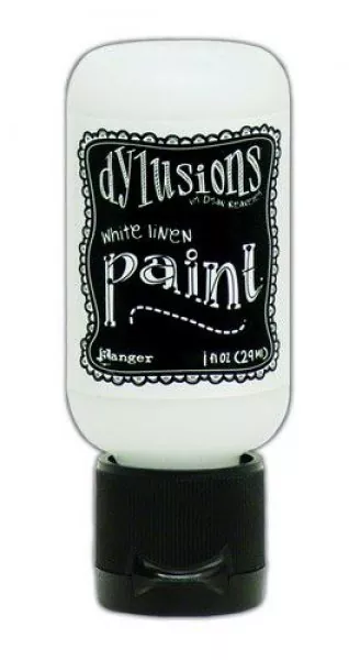 White Linen Dylusions Paint Flip Cap Bottle Ranger