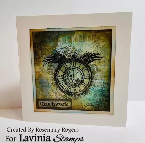 Steampunk Script Lavinia Clear Stamps 2
