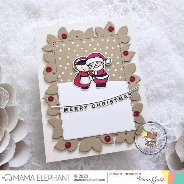 Santa Baby Clear Stamps Mama Elephant 3
