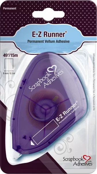 EZ Runner Permanent Vellum Adhesive Scrapbook Adhesives
