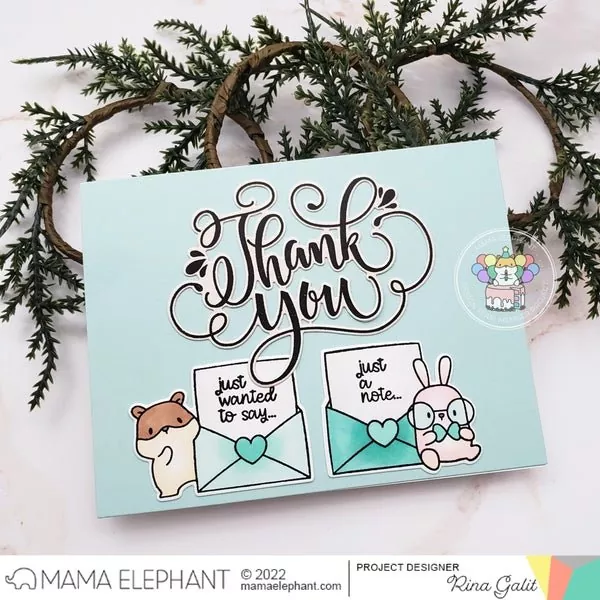 To My Dearest Clear Stamps Mama Elephant 3