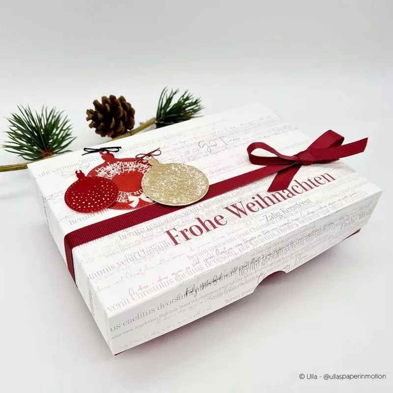 Weihnachtstypo Frohe Weihnachten Rot Alexandra Renke Scrapbookingpapier 2
