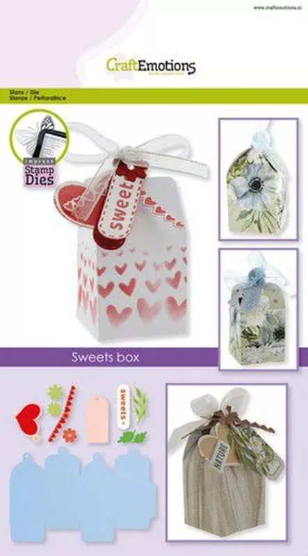 craftemotions Sweets Box Stanze