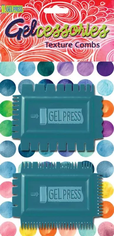 Gel Press Texture Combs