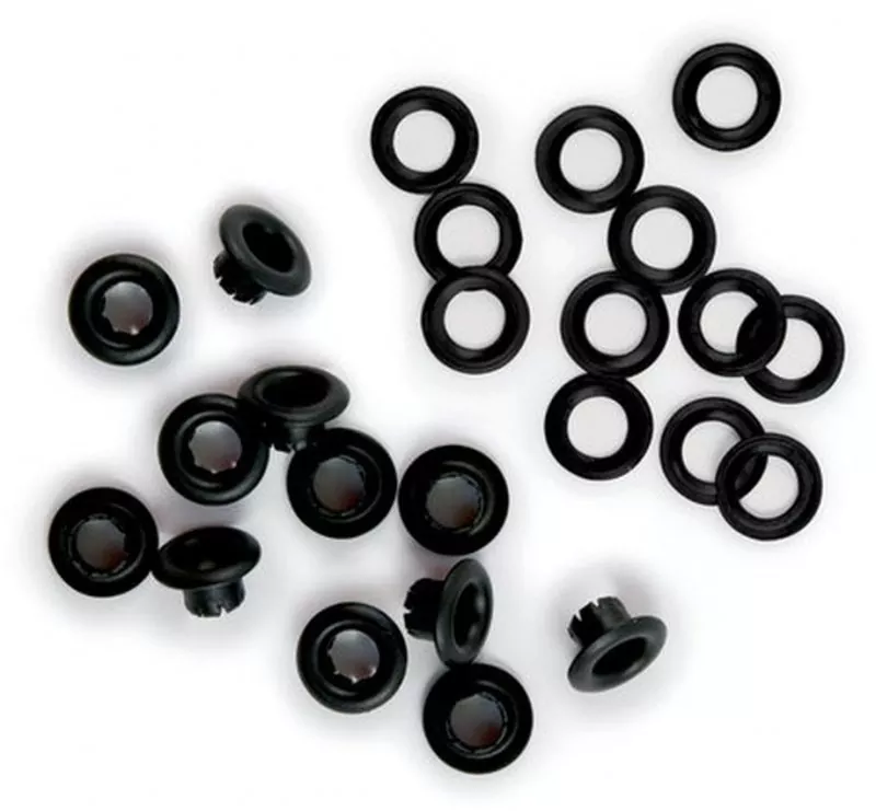 Eyelets & Washer Standard Black we r memory keepers