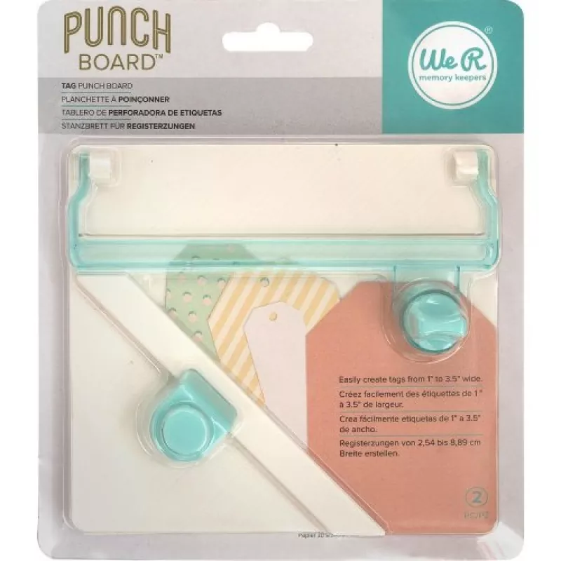 660248 we are memory keepers tag punch board