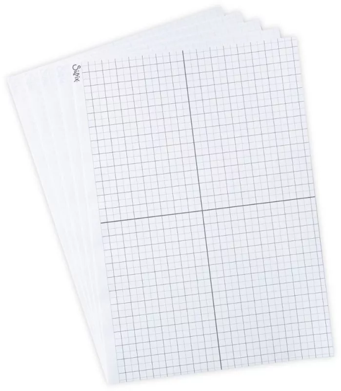 Sizzix Stencil and Stamp Tool Accessory Sticky Grid Sheets 1