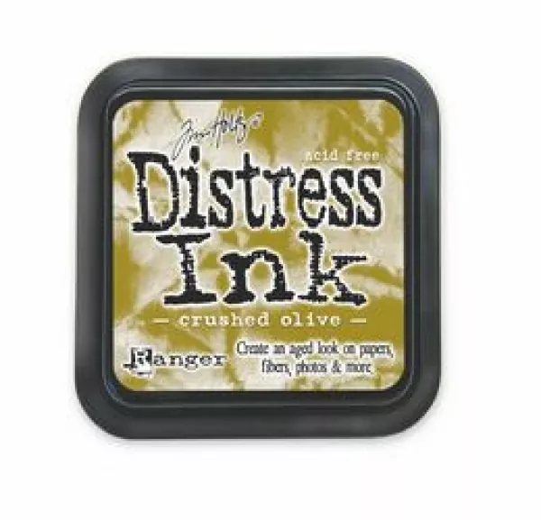 Distress Ink Crushed Olive