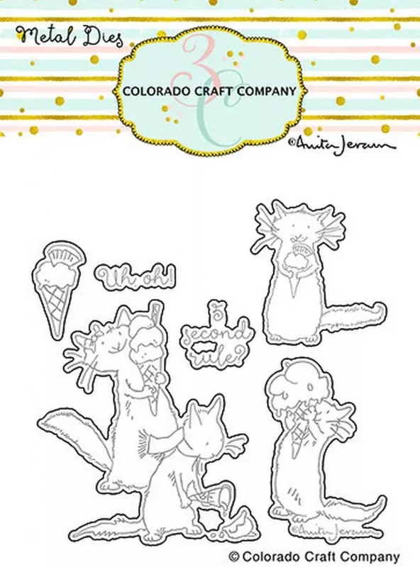 Ice Cream Day Stanzen Colorado Craft Company by Anita Jeram