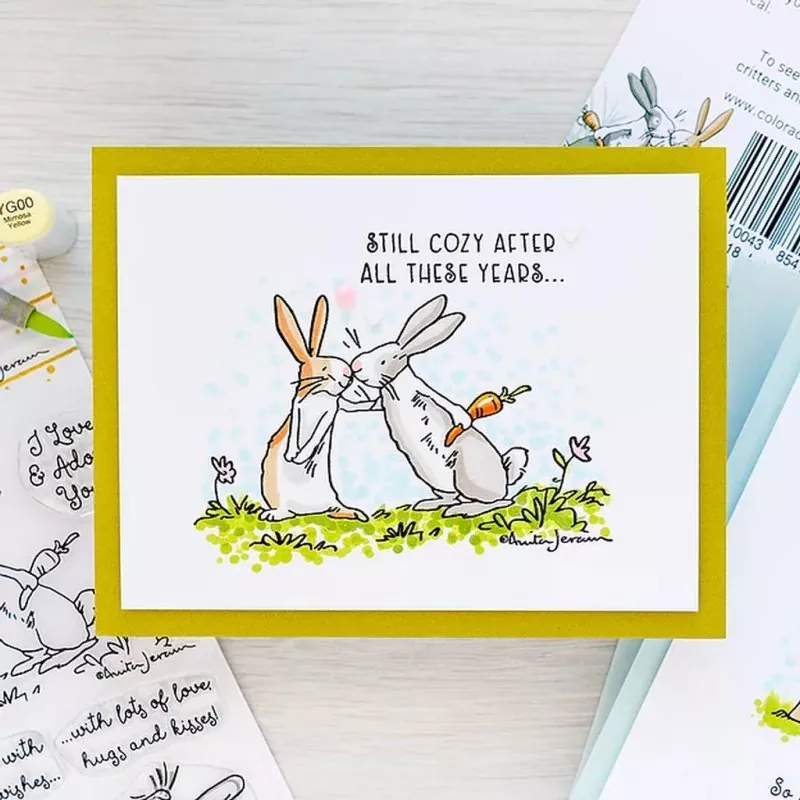 Lots of Love Clear Stamps Colorado Craft Company by Anita Jeram 1